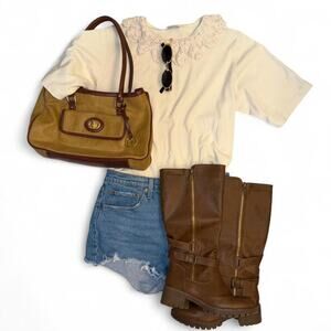 vtg 70s 90s retro boho peter pan collar cottagecore fairy